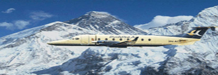 Mountain Flight in Nepal